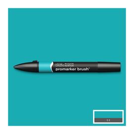 Маркер Winsor&Newton двусторонний Brushmarker, (C247) Бирюзовый (884955042564)