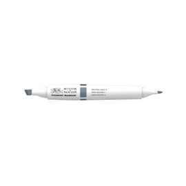 Маркер Winsor&Newton двусторонний Pigment marker (152) Серый нейтральный 4 (884955040768)