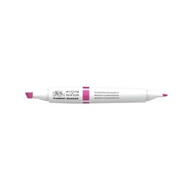 Маркер Winsor&Newton двусторонний Pigment marker (545) Хинакридон маджента (884955039953)