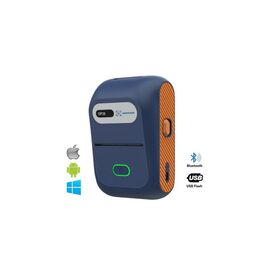 Принтер етикеток UKRMARK DP26BL bluetooth, USB, синій (00884)