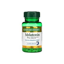 Аминокислота Nature's Bounty Мелатонин быстрого высвобождения, 5 мг, Melatonin, 90 гелевы (NRT15745)