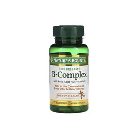 Витамин Nature's Bounty Комплекс витаминов B с фолиевой кислотой и витамином С, (NRT-00530)