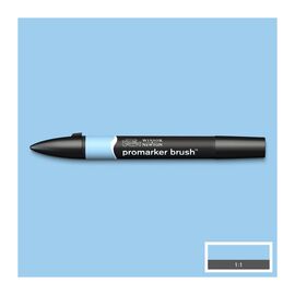 Маркер Winsor&Newton двусторонний Brushmarker, (B318) Небесно-голубой (884955042984)