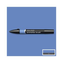 Маркер Winsor&Newton двусторонний Brushmarker, (B736) Китайский синий (884955042533)