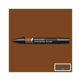 Маркер Winsor&Newton двусторонний Brushmarker, (O324) Сиена паленая (884955042663)