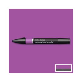 Маркер Winsor&Newton двусторонний Brushmarker, (V546) Пурпурный (884955042939)