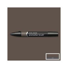 Маркер Winsor&Newton двусторонний Brushmarker, (WG05) Серый теплый 5 (884955043073)