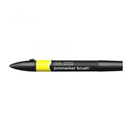 Маркер Winsor&Newton двосторонній Brushmarker, (Y657) Жовтий (884955043103)