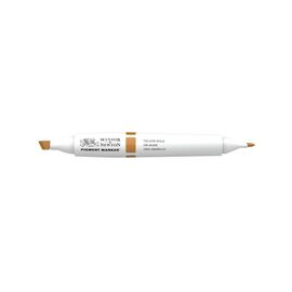 Маркер Winsor&Newton двусторонний Pigment marker (088) Желтое золото (884955040416)