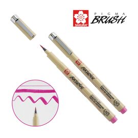 Лайнер Sakura кисть PIGMA Brush, Розовый (084511352124)