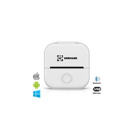Принтер чеків UKRMARK P02WT Bluetooth, білий (00887)