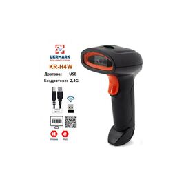Сканер штрих-кода UKRMARK KR-H4W 2D, USB, 2,4GHz (UMKRH4W)