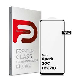 Стекло защитное Armorstandart Pro Tecno Spark 20C (BG7n) Black (ARM73615)