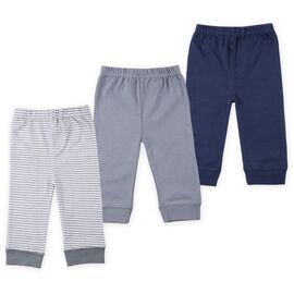 Штаны детские Luvable Friends 3 шт разноцветные для мальчиков (32119.6-9)
