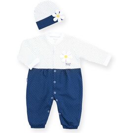 Человечек Miniworld с ромашкой (13814-56G-blue)