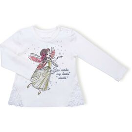 Кофта Breeze з феєю (10167-104G-cream)