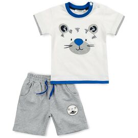 Набор детской одежды Breeze с тигрулей (10264-104B-gray)