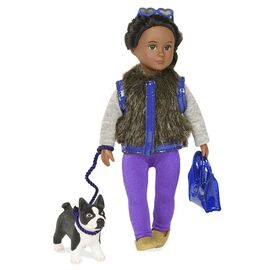 Кукла Lori Илисса и собака терьер Индиана 15 см (LO31016Z)