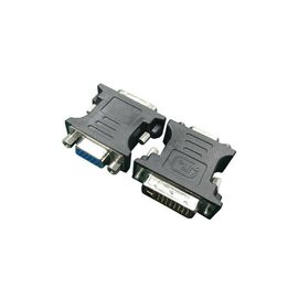 Переходник DVI (24+5 пин)/VGA, M/F HD (3 ряда) Cablexpert (A-DVI-VGA-BK)
