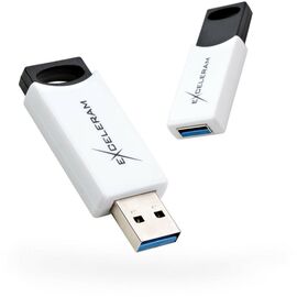 USB флеш накопитель eXceleram 16GB H2 Series White/Black USB 3.1 Gen 1 (EXU3H2W16)
