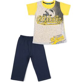 Піжама Matilda "ATHLETIC" (8778-128B-yellow)