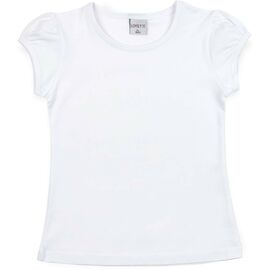 Футболка детская Lovetti белая (31003-152G-white)