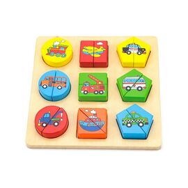Развивающая игрушка Viga Toys Формы. Транспорт (59586)