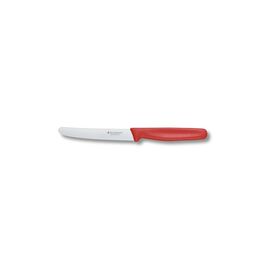 Кухонный нож Victorinox Standart для овощей 11 см, с волнистым лезвием, красный (5.0831)