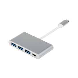 Переходник Type-C 3.1 to 3xUSB 3.0 + Type-C 10 cm Atcom (12808)