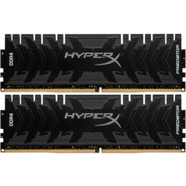 Модуль памяти для компьютера DDR4 16GB (2x8GB) 3600 MHz HyperX Predator Black Kingston Fury (ex.HyperX) (HX436C17PB4K2/16)