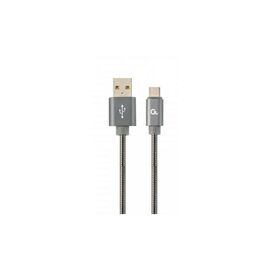 Дата кабель USB 2.0 AM to Type-C 1.0m Cablexpert (CC-USB2S-AMCM-1M-BG)