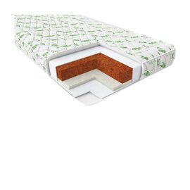 Матрас для детской кроватки Верес Latex+ Aloe vera 125*65*10 см (51.6.04)
