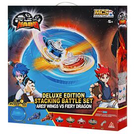 Волчок Auldey Арена Infinity Nado V Deluxe Battle Set Крылья Ареса против (EU634806H)