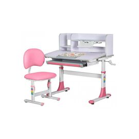 Парта со стулом Evo-kids Pink (BD-22 PN)