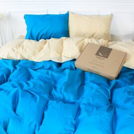 Постільна білизна MirSon Бязь Ranforce Elite Camillo (12-0712 + 17-4735) 143х210х2 (2200004680743)