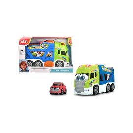 Спецтехніка Dickie Toys Транспортер АВС "Сканія. Тім" з м'якою машинкою, зі звук. та світл. ефектами, 42 см (4117000)