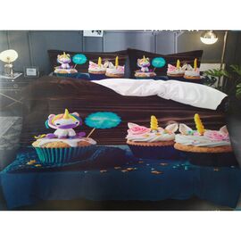 Постельное белье ШЕМ Royal Satin Kids Детский 150х215 (Kids_тістечко)