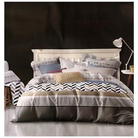 Постельное белье ШЕМ Royal Satin Геометрия односпальный 150х215 (0041геометрія)