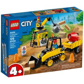 Конструктор LEGO City Great Vehicles Строительный бульдозер 126 деталей (60252)
