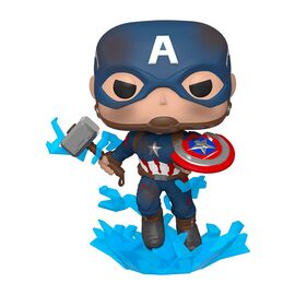 Фигурка для геймеров Funko Pop cерии Мстители: Финал – Капитан Америка с Мьёльниром (45137)