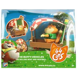 Игровой набор 44 Cats Фрикадель с транспортным средством (34154)
