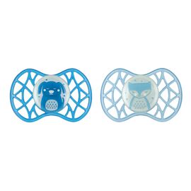 Пустышка Nuvita Air55 Explore 6m+ ортодонтическая (светится в темноте) (NV7086GM)