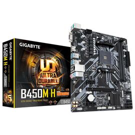 Материнська плата GIGABYTE B450M H