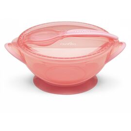 Набор детской посуды Nuvita COOL 6м+ Розовый дорожный (NV1421COOLPINK)