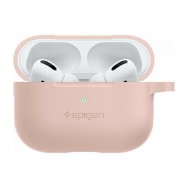 Чехол для наушников Spigen для Airpods Pro Silicone Fit Pink (ASD00535)