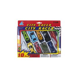 Спецтехника GW Citi Racer 1:64 10 шт (92753-10PS)