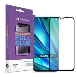 Стекло защитное MakeFuture Realme XT Full Cover Full Glue (MGF-RXT)