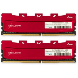 Модуль памяти для компьютера DDR4 32GB (2x16GB) 3200 MHz Red Kudos eXceleram (EKRED4323216CD)