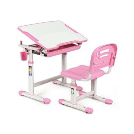 Парта со стулом Evo-kids Evo-06 Pink