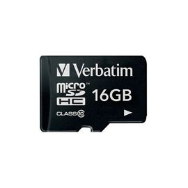 Карта памяти Verbatim 16GB microSDHC Class 10 (44082)
